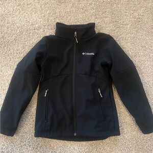 Columbia Kids Black soft shell Jacket